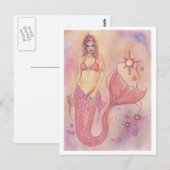 Hope Mermaid van Renee L. Lavoie Briefkaart (Voorkant / Achterkant)