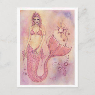 Hope Mermaid van Renee L. Lavoie Briefkaart