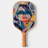 Hope Monogram Initiaal Pickleball Paddle (Voorkant)
