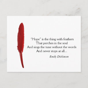 Hope motivatie quote briefkaart