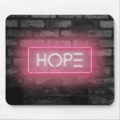Hope Neon Sign Muismat (Voorkant)