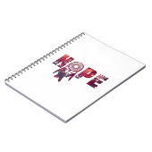 Hope Notebook design Notitieboek (Linkerzijde)