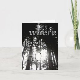 Hope Notecard Kaart