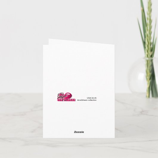 Hope Notecard Kaart (Achterkant)