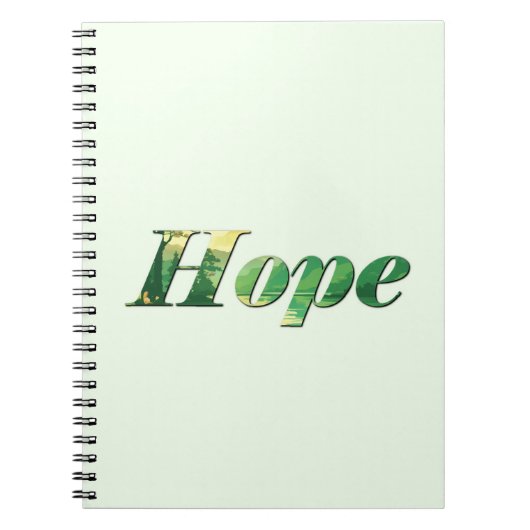 Hope. Notitieboek (Voorkant)