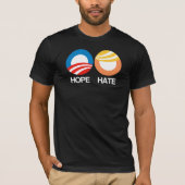 HOPE (Obama) vs. HATE (Trump) T-shirt (Voorkant)