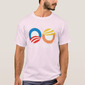 HOPE (Obama) vs. HATE (Trump) T-shirt (Voorkant)