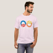 HOPE (Obama) vs. HATE (Trump) T-shirt (Voorkant volledig)