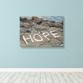 Hope Oceanside Canvas Afdruk (Insitu (Houten vloer))