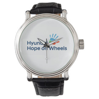 Hope On Wheels Logo T-Shirt Horloge