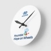 Hope On Wheels Logo T-Shirt Ronde Klok (Hoek)