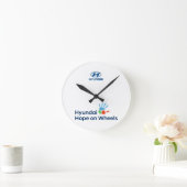 Hope On Wheels Logo T-Shirt Ronde Klok (Huis)