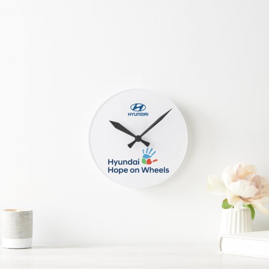 Hope On Wheels Logo T-Shirt Ronde Klok (Huis)