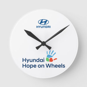 Hope On Wheels Logo T-Shirt Ronde Klok