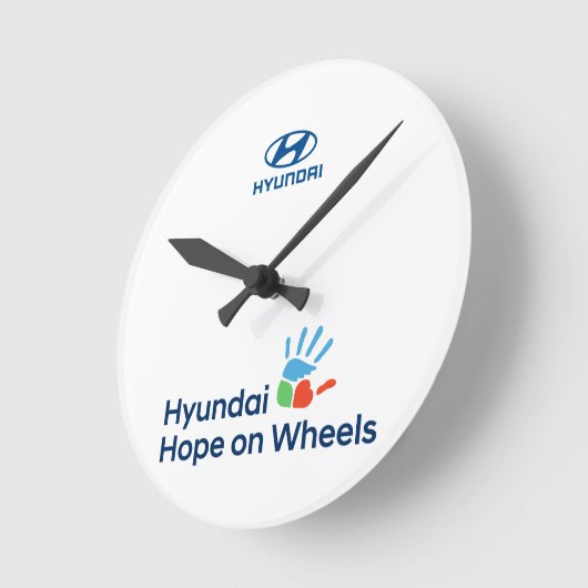 Hope On Wheels Logo T-Shirt Ronde Klok (Hoek)