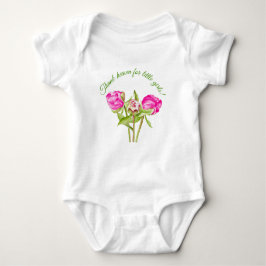 Hope op een baby-body romper