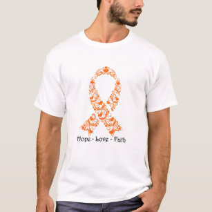 Hope Oranje Awareness Ribbon T-shirt