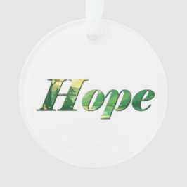 Hope. Ornament