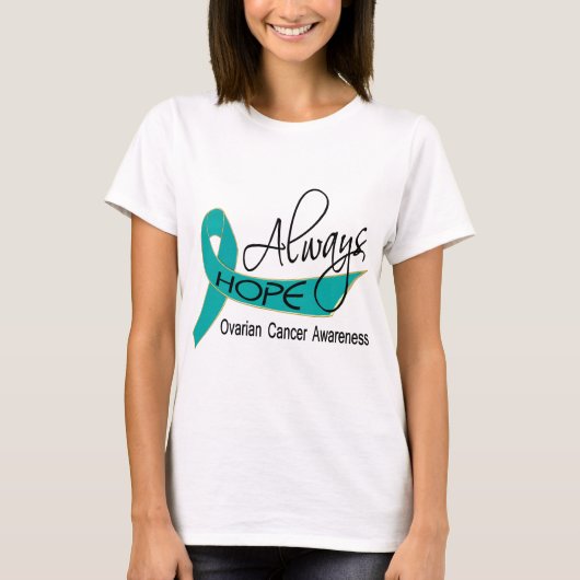 Hope Ovarian Cancer T-shirt (Voorkant)