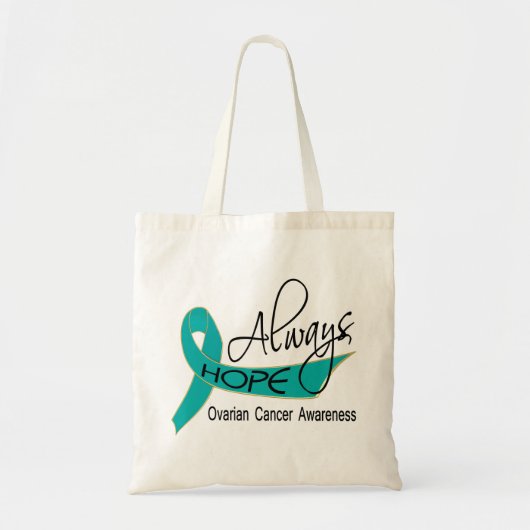 Hope Ovarian Cancer Tote Bag (Voorkant)