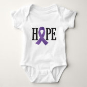 Hope Paarse Ribbon Romper (Voorkant)