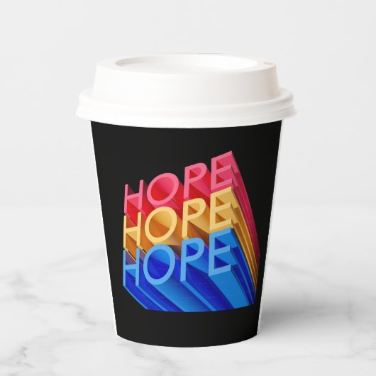 Hope Papieren Bekers (Voorkant)