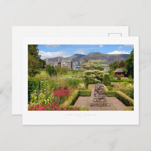 Hope Park, Keswick Briefkaart (Voorkant / Achterkant)