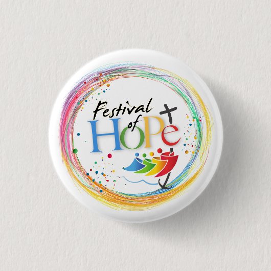 Hope party promotion buttons pins  (Voorkant)