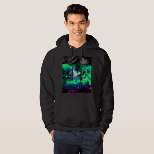 HOPE PEACE HOODIE SWEATSHIRT (Voorkant volledig)