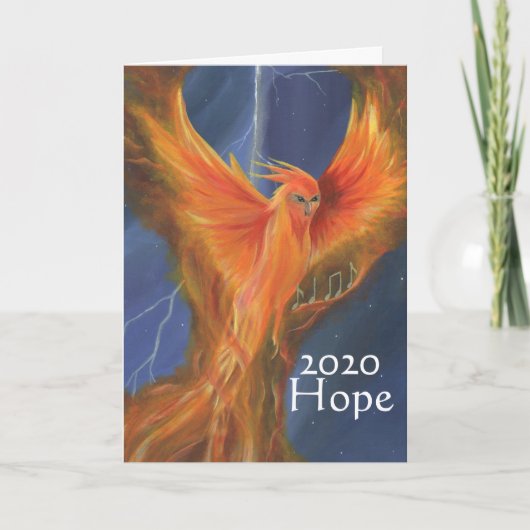 Hope Phoenix Card 2020 Feestdagen Kaart (Voorkant)