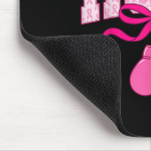 Hope Pink Ribbon Boxing Handschoenen Roze Borstkan Muismat (Hoek)