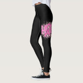 Hope Pink Ribbon Breast Cancer Awareness (3) Leggings (Links)