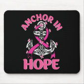 HOPE Pink Ribbon Survivor Fighter Breast Cancer Mo Muismat (Voorkant)
