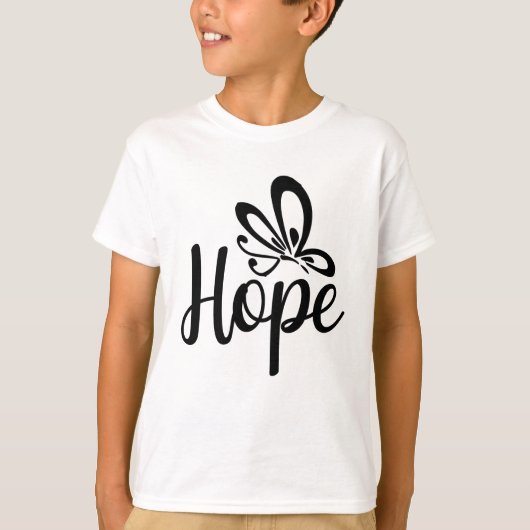 Hope Pink Ribbon T-shirt (Voorkant)