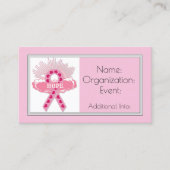 Hope Pink Ribbon Visitekaartje (Voorkant)