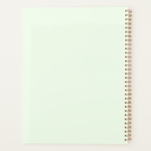 Hope. Planner (Achterkant)