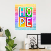 HOPE Pop Art Posters (Thuiskantoor)