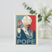 HOPE POPE BRIEFKAART (Staand voorkant)