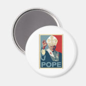 HOPE POPE MAGNEET (Voorkant / Achterkant)