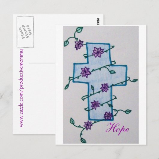 Hope Postcard Briefkaart (Voorkant / Achterkant)