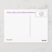 Hope Postcard Briefkaart (Achterkant)