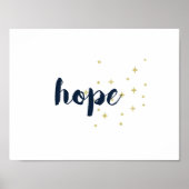 Hope Poster - White (Voorkant)