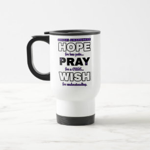 Hope Pray Wish...Chiari Travel Mug Reisbeker