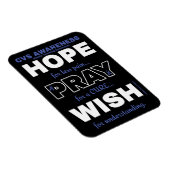 Hope Pray Wish...CVS Magneet (Rechterzijde)
