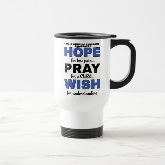 Hope Pray Wish...CVS Travel Mug Reisbeker (Rechts)