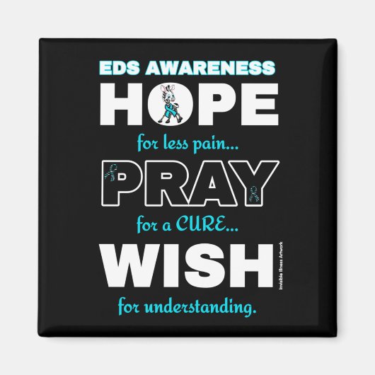 Hope Pray Wish...EDS Magnet (Voorkant)