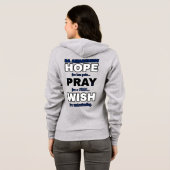 Hope Pray Wish...RA Hoodie (Achterkant volledig)