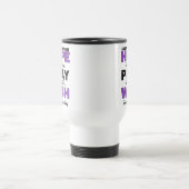 Hope Pray Wish.. Sarcoidose Travel Mug Reisbeker (Center)