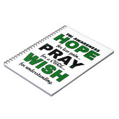 Hope Pray Wish...TBI Notitieboek (Linkerzijde)