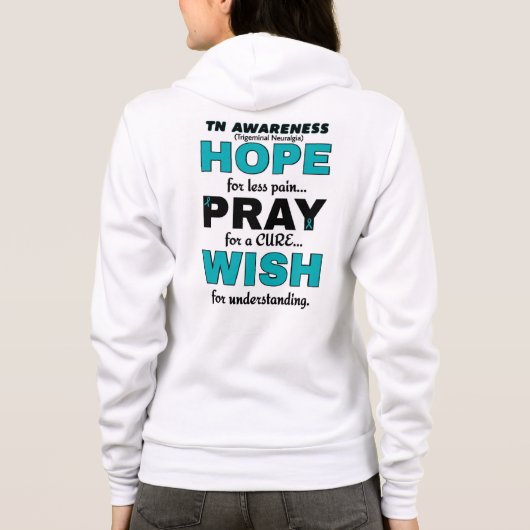 Hope Pray Wish...TN Hoodie (Achterkant)